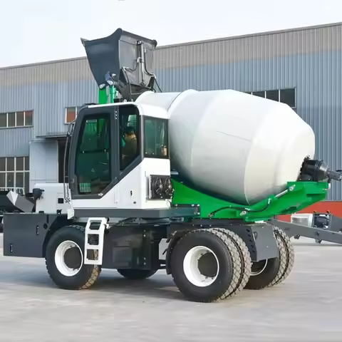 YG High Quality HL26 Self Loading Concrete Mixer Truck With Durable Drum and Powerful Engine for Eff