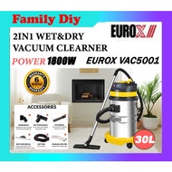 EUROX VAC5001 WET&DRY 3 IN 1 Multi-Purpose VACUUM CLEANER
