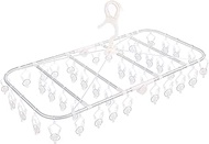 Titiroba Pinch Hanger, 42 Pinch, Square Hanger, Just Pull In, Aluminum Alloy, Lightweight, Washable,