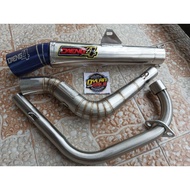 DAENG PIPE SAI4 OPEN PIPE WITH SILENCER FOR TMX 125/155 PINOY 125/150 RUSI 125/150