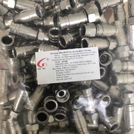 10pcs F5 compression connector for RG6, FE060 cable (3 CN rings - SCTV), FZ-China