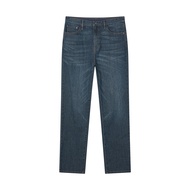 Giordano Mens กางเกงผู้ชาย Regular Taper Cool Jeans 01116015002 กางเกงขายาวผู้ชาย กางเกงจิออดาโน