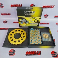 SNIPER 155 / 150 - Chain set / Sprocket set 14 - 47t & 47t (428)