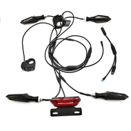 6W Brake Light Conversion Light Electric Cross-Border Bicycle Conversion Light Horn Turn Signal Ligh