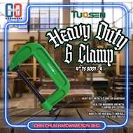 TUOSEN 4INCH | 5INCH | 6INCH | 8INCH | TS 3001 HEAVY DUTY G CLAMP