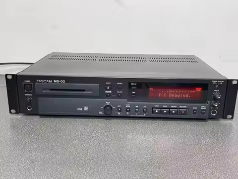 MD-02 MD Desktop Player Balance Interface Professional Mini Disc Machine 220 Voltage 2 Hands