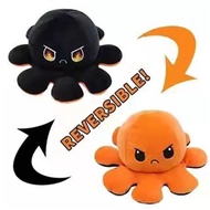 Flip Octopus Doll Flip Octopus Octopus Plush Toy Double-Sided Flip Doll Reversible Octopus