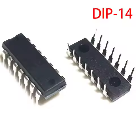 10PCS LF347 LF347N Quad Operational Amplifier Chip In-line DIP14