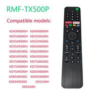 New RMF-TX500P with Voice Control Netflix Play use for 4K UHD Android via TVcompatible TV model KD43X8000H KD49X8000H KD55X8000H KD55X8500G KD55X9000H KD55X9500G KD55X9500H KD65X8000H KD65X8500G KD65X9000H KD65X9500G KD65X9500H