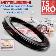 Nissan Mitsubishi GS41 CY4 Evo J32 2.0 Genuine Oil Seal 51x66x7 2702A006