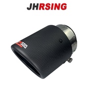 【Best value】 For Bmw X5 F15 E70 X6 F16 Exhaust Tip Muffler Matte Carbon Fiber 86mm Inlet 1pcs Matte 