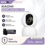 Xiaomi Smart Camera C701 Indoor CCTV 4K UHD 8MP AI Human Detector 360 and Vertical Rotation 109 2-Wa