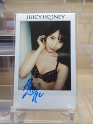 山岸逢花 親筆簽名拍立