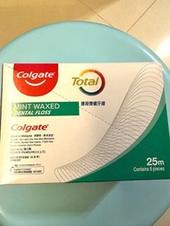 Colgate Total mint waxed dental floss