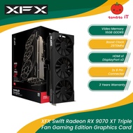 XFX Swift AMD Radeon RX 9070XT Triple Fan Gaming Edition 16GB GDDR6 Graphics Card