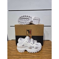 [Qingda Yihong] FILA Disruptor SD Puffy Women's Sports Sandals White 5S138Y-125