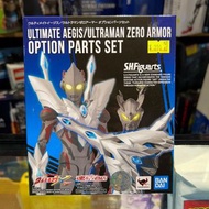 （荃灣Dpark商場2樓2027鋪門市現貨）開封 Bandai s.h.figuarts SHF Ultraman Aegis / Ultraman Zero Armor Option Parts S