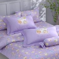 角落小夥伴-經典鋪棉厚枕套/對-咖啡杯(兩色)-台灣製造