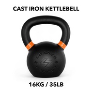 ลูกตุ้ม CAST IRON KETTLEBELL (เหล็กหล่อ) เกรดสุงสุด 16KG / 35LB