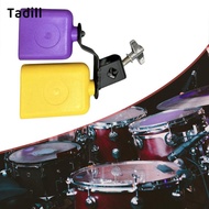 [dksqer] Cowbell Drum Accessory 2 Tone Bell Shape of Cowbell Professional Percussion with Stand for 