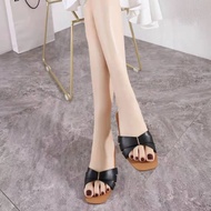 Korean Fashion Flat Slippers Summer Women Sandals H-86224