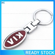 NEW Car Stainless Steel Metal Logo Keychain 3D Key Chain Proton Perodua Toyota Honda NISSAN BMW Benz