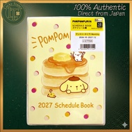 DAISO Pompompurin B6 Monthly Planner Oct 2026-Dec 2027 13.3×19cm Schedule Book