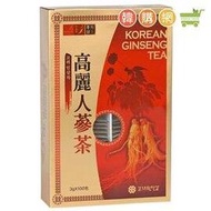 【韓購網】韓國高麗元人蔘茶300g(2024.12.01有效)★每盒有100小包★細緻顆粒容易溶解