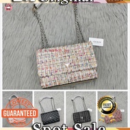 BRL [Ready Stock] Guess Cotton Chain Shoulder Bag Sling Bag Women Underarm Bag