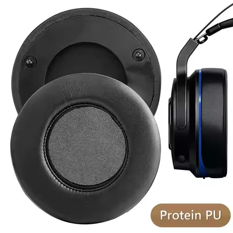 Replacement Protein skin Ear Pads Cushion For Razer Thresher Ultimate Tournament Edition PS4 Xbox On