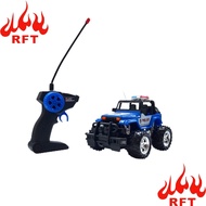 HENGJIAN MAINAN ANAK RC MOBIL BIGFOOT SUV REMOTE TEMBAK SKALA 1:24 JEEP POLICE CAR SERIES SUARA SIRE