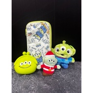 Official Alien Merchandise ToyStory Disney Alien Ganci, Alien Pencil Box, Alien Wallet