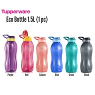 Tupperware Eco Bottle 1.5L Flip Top Red Purple Blue Pink BPA Free Water Bottle Botol Air 1.5 Litre B