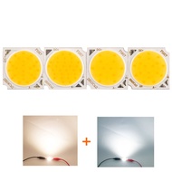 Ra 90 COB 19*19mm LED Chip 12W 18W 24W 30W Bicolor 36V 54V 72V 90V Warm Cool White 6000K Double Color for DIY LED Bulb Track Light Downlights