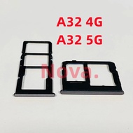SIM Card Tray for Samsung Galaxy A32 5G 4G Phone Case Slot Holder Cellphone Part