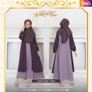 Baru Nibras Gamis Faidaa Lilac/ Nibras Promo/ Faidaa Gamis Anak Plum/