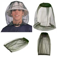 【Lorra】หมวกกันยุง หมวกตาข่าย มุ้งครอบศรีษะกันแมลง ตาข่าย ใช้ครอบศรีษะ คลุมหัวกันแมลง กันยุง