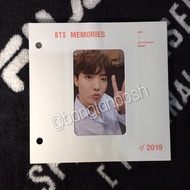 Bts MEMORIES OF 2018 BLURAY PHOTOCARD