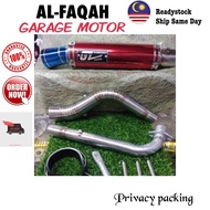 AL-FAQAH🇲🇾 GL EXHAUST PIPE OPEN EGO/EGO S/ wave125/lagenda115 fi/kriss100/kriss110