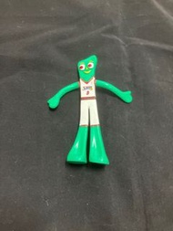 Vintage 絕版 NBA 76人 Allen Iverson #3  Gumby 綠巨人 籃球 球星 可動 軟膠 膠 plastic rubber 公仔 復古 玩具 Iverson 卡通 figu