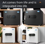 Safe Box Small Household Office Fingerprint Safe Wardrobe All-Steel Box Safe Deposit Box