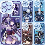 Anime Genshin Impact Casing For Xiaomi Redmi 10 9T A3 9C 9A 9 8 7 10C10A A1 Note 9S 9T 9 8 10 10S Pr