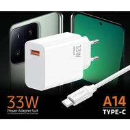 Xiaomi 33W Travel Charger Power Adapter Fast Charging/ Charging and USB Type C Charging Head