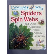 🔥HOT ITEM🔥 Grolier Book : I Wonder Why Spiders Spin Webs (Preloved Encyclopedia)