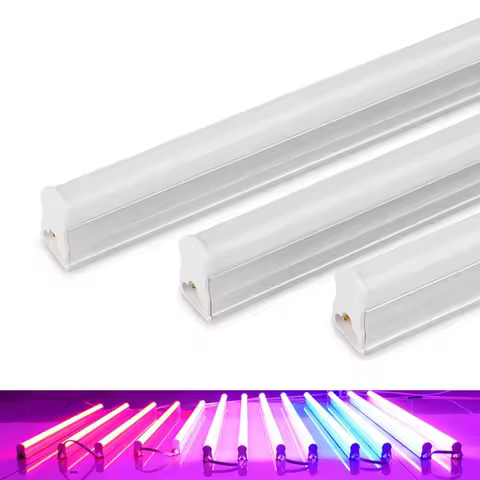 LED Tube T5 T8 Integrated Light LED Fluorescent Tube Wall Lamp 30CM 60CM Lampara Ampoule Cold Warm W