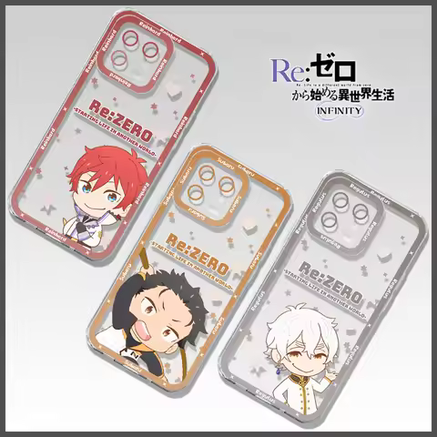 R-Re0 Subaru Emilia Reinhard Case for Xiaomi POCO X8 Pro Max X6 X7Neo X5 X3 F8 F7 Ultra F3 F6 F5 M8 
