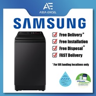 SAMSUNG WA10CG4546BVSP 10KG BLACK ECOBUBBLE™ TOP LOAD WASHING MACHINE