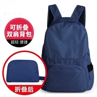 AT/🍅Swiss Army Knife Folding Backpack Portable Backpack Washing and Makeup Bag Portable Storage Bag Three-Purpose Bag GU