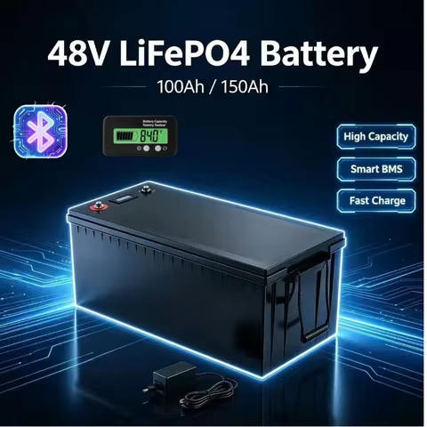 48V 150AH Li-ion Lithium Replace Power Battery 48V 100Ah 5kWh 7kWh for Golf Cart Backup RV EV Invert