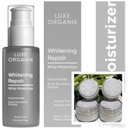 ♞,♘LUXE ORGANIX Whitening Repair Ultra light Glow Moisturizer Cream 10ml 20ml Repack